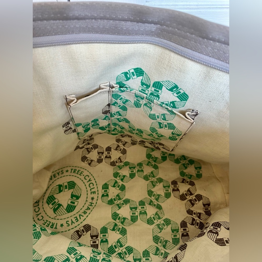 Harvey's "The Original Seatbelt Bag" Treecycle Medium Boat Tote - Picture 10 of 14